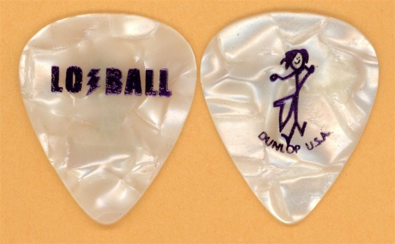 Lo Ball Pauley Perrette Vintage Guitar Pick - 2003 US Tour