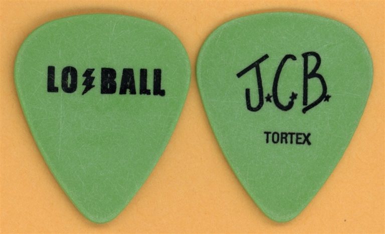 Lo Ball Justine Brandy Vintage Guitar Pick - 2003 US Tour