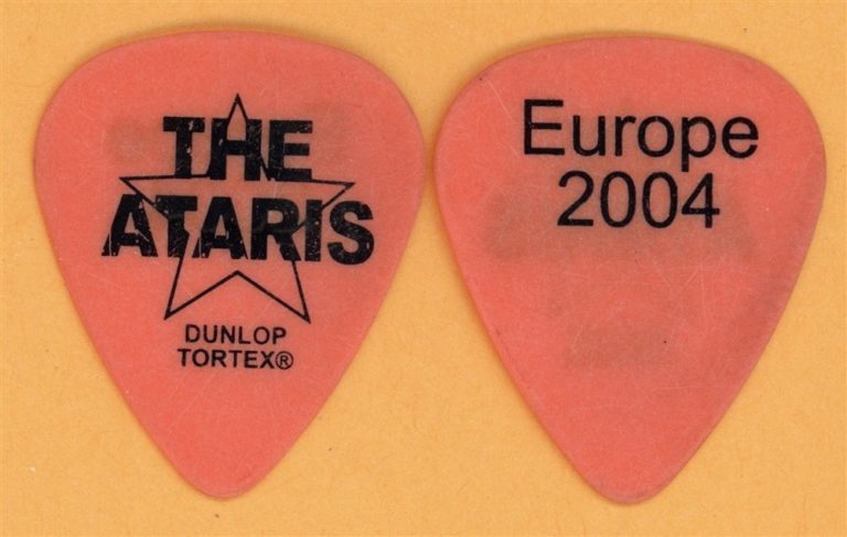 The Ataris John Collura Vintage Guitar Pick - 2004 Astoria Tour