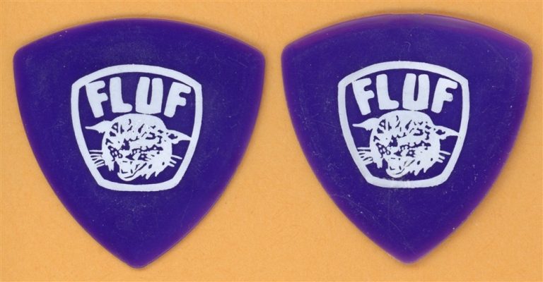 Fluf Jonny Donhowe Vintage Guitar Pick - 1998 Road Rage Tour