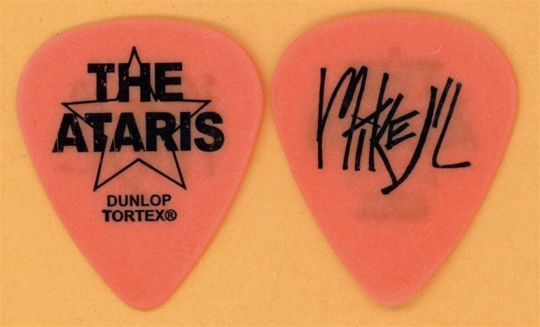 The Ataris Mike Davenport Vintage Guitar Pick - 2003 Astoria Tour