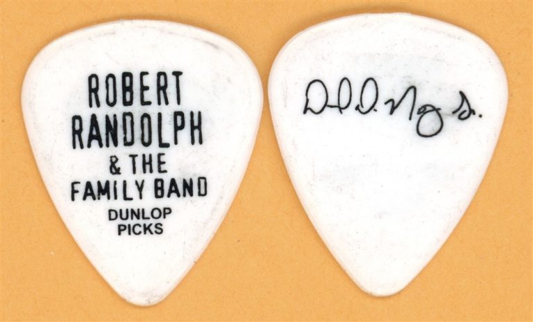 Robert Randolph Danyel Morgan Vintage Guitar Pick - 2008 US Tour