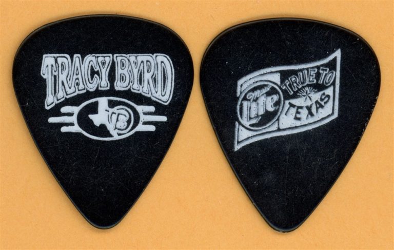 Tracy Byrd Vintage Guitar Pick - 2003 The Truth About Men Tour