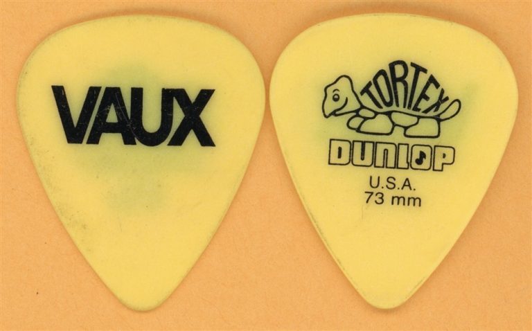 Vaux Adam Tymn Vintage Guitar Pick - 2005 Plague Music Tour