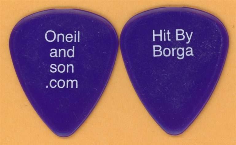 REO Speedwagon Danny Borgo Vintage Guitar Pick - 2002 US Tour