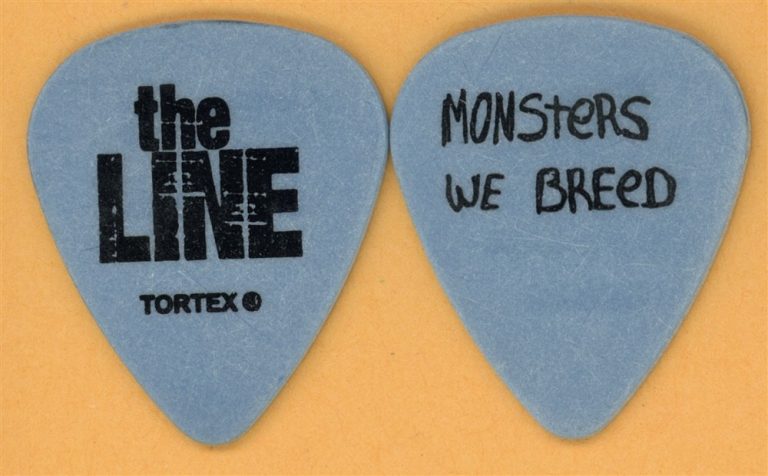 The Line Doh H Vintage Guitar Pick - 2002 Monsters We Breed Tour
