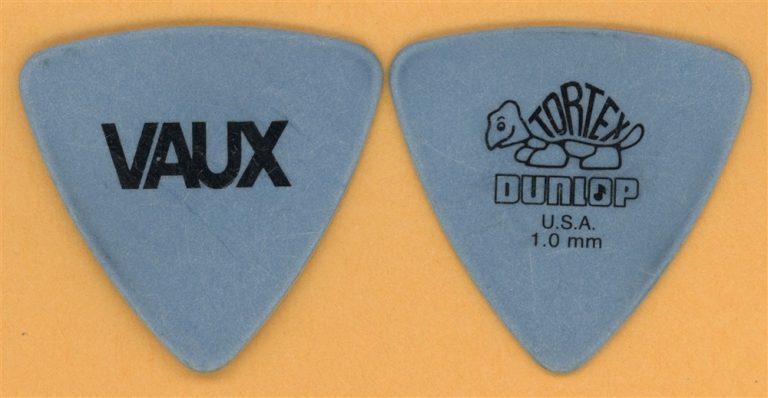 Vaux Ryder Robison Vintage Guitar Pick - 2005 Plague Music Tour