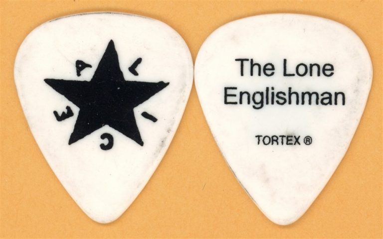 Alice in Chains Lone Englishman Guitar Pick - 2010 Black Gives Way to Blue Tour