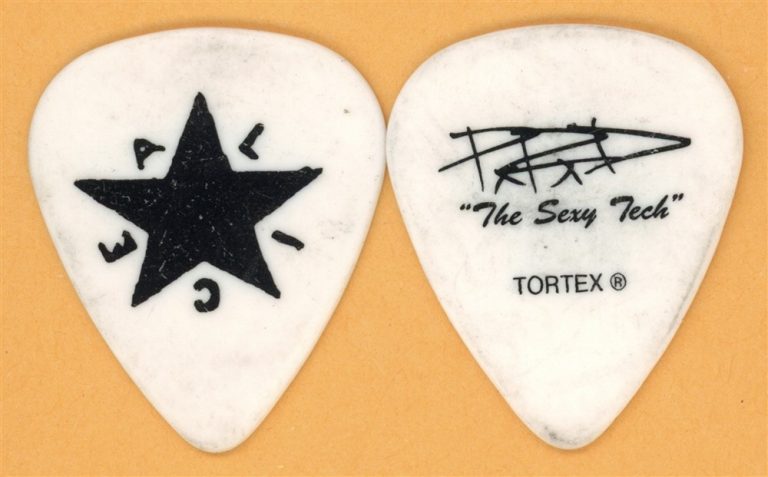 Alice in Chains The Sexy Tech Guitar Pick - 2010 Black Gives Way to Blue Tour