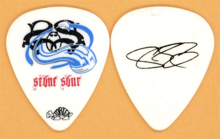 Stone Sour Shawn Economaki Vintage Guitar Pick - 2011 Audio Secrecy Tour