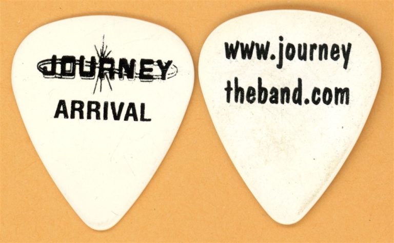 Journey Neal Schon Vintage Guitar Pick - 2001 Arrival Tour
