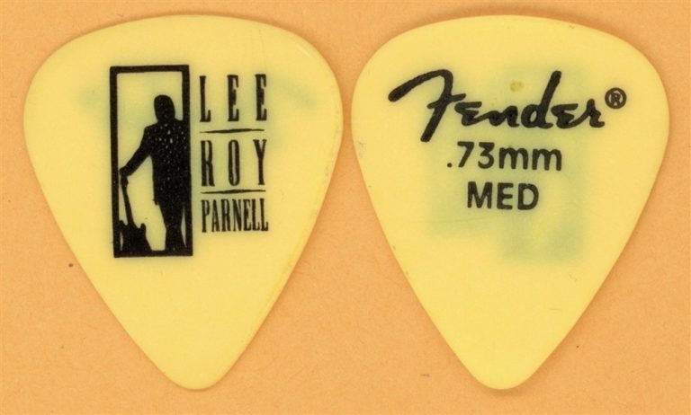 Lee Roy Parnell Vintage Guitar Pick - 1995 A Little Bit Of You Tour