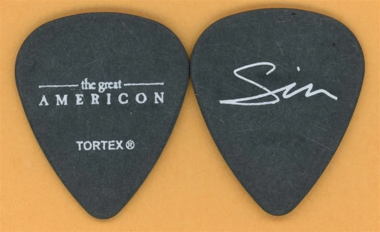 The Great American Sin Quirin Ministry Vintage Tour Guitar Pick