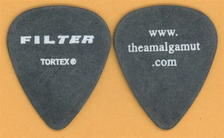Filter Gino Lenardo Vintage Guitar Pick - 2002 The Amalgamut Tour