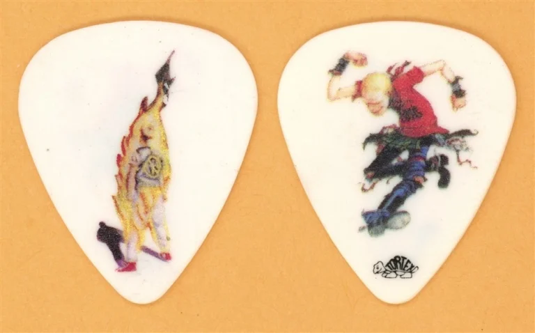 Bad Religion Punker Vintage Guitar Pick - 2010 Dissent of Man Tour