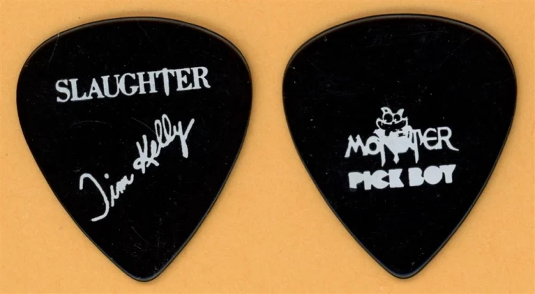 Slaughter Tim Kelly Vintage Guitar Pick - 1990 Stick It to Ya Tour