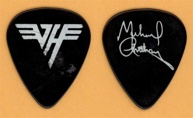 Van Halen Michael Anthony Vintage Guitar Pick - 1981 Fair Warning Tour