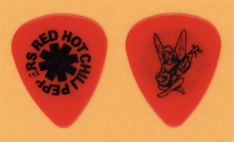 Red Hot Chili Peppers Dave Navarro Vintage Guitar Pick - 1996 1 Hot Minute Tour