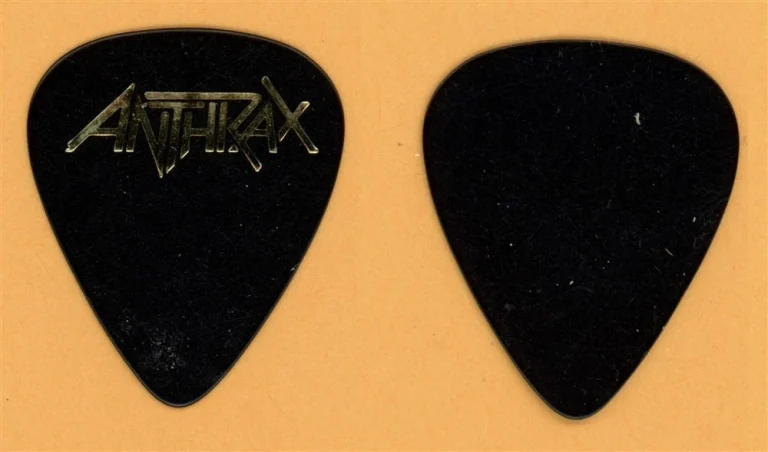 Anthrax Scott Ian Vintage Guitar Pick - 1988 State of Euphoria Tour