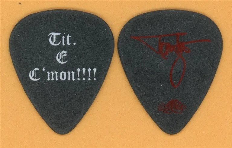 Motley Crue Tommy Lee Vintage Guitar Pick - 2009 Tit E C'mon!!! Tour