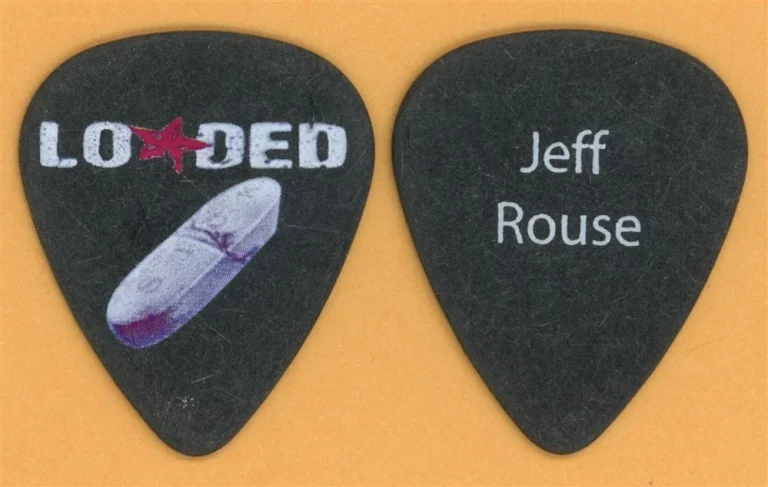 Loaded Jeff Rouse Guns N Roses Vintage Guitar Pick - 2009 US Tour
