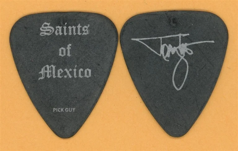 Motley Crue Tommy Lee Vintage Guitar Pick - 2008 Saints of Mexico Tour