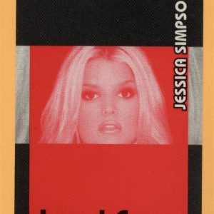 Jessica Simpson 2001 Dreamchasers Concert Tour CREW Backstage Pass