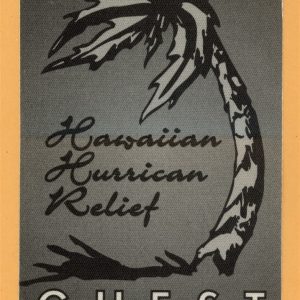 Jimmy Buffett 2017 Hawaiian Hurrican Relief Concert Tour GUEST Backstage Pass