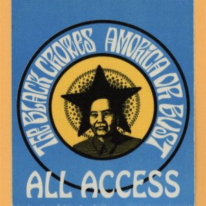 Black Crowes 1995 Amorica or Bust Concert Tour All Access Backstage Pass