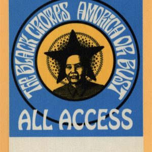 Black Crowes 1995 Amorica or Bust Concert Tour All Access Backstage Pass