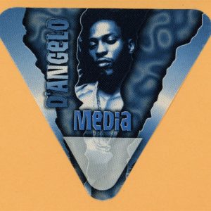 D'Angelo 2000 Voodoo Concert Tour MEDIA Backstage Pass