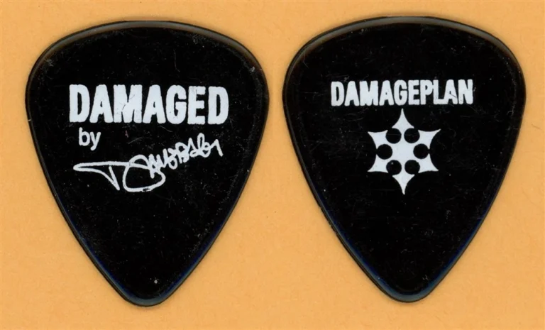 Pantera Damageplan Dimebag Darrell Vintage Guitar Pick - 2004 Tour (LAST 1)