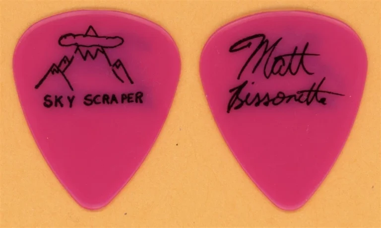 David Lee Roth Matt Bissonette Vintage Guitar Pick - 1986 Skyscraper Tour