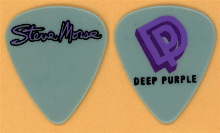 Deep Purple Steve Morse Vintage Guitar Pick - 2017 The Long Goodbye Tour