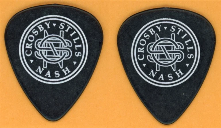 Crosby Stills & Nash CSN Vintage Guitar Pick - 2015 Tour