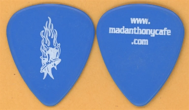 Van Halen Michael Anthony 2002 Tour Dunlop Blue V2 (Solid Pepper) Guitar Pick