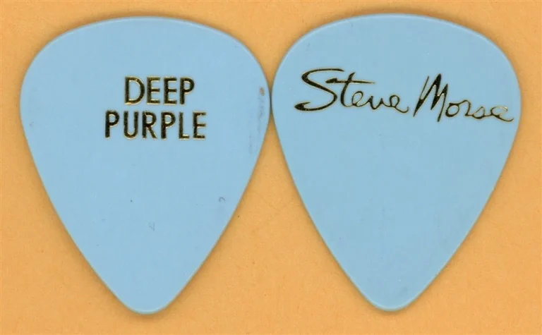 Deep Purple Steve Morse Vintage Guitar Pick - 1998 Abandon Tour
