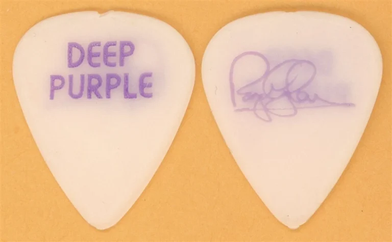Deep Purple Roger Glover Vintage Guitar Pick - 1998 Abandon Tour