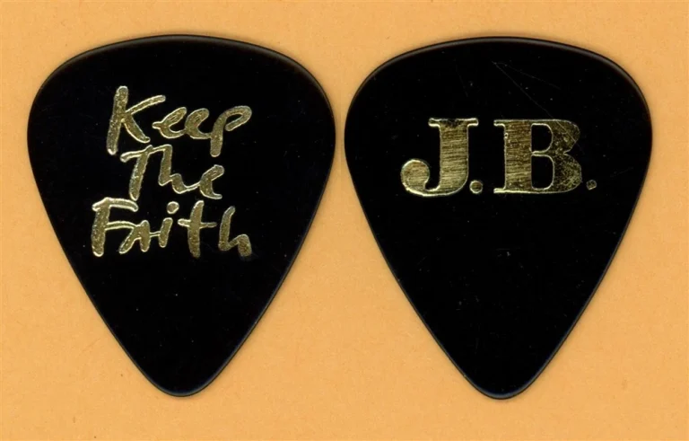 Bon Jovi JBJ Vintage Guitar Pick - 1993 Keep The Faith Tour