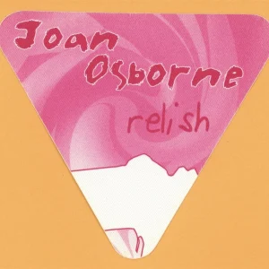 Joan Osborne 1996 Relish Concert Tour AFTER SHOW Backstage Pass