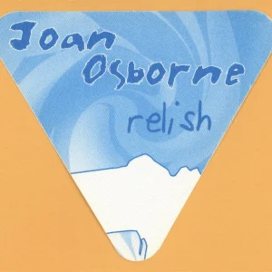 Joan Osborne 1996 Relish Concert Tour AFTER SHOW Backstage Pass