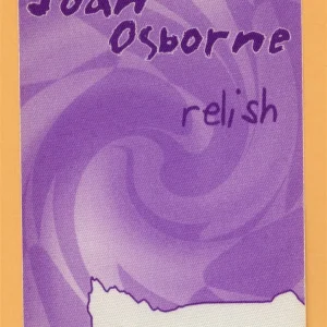 Joan Osborne 1996 Relish Concert Tour CREW Backstage Pass