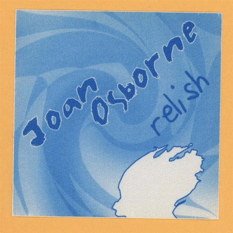 Joan Osborne 1996 Relish Concert Tour MEDIA Backstage Pass