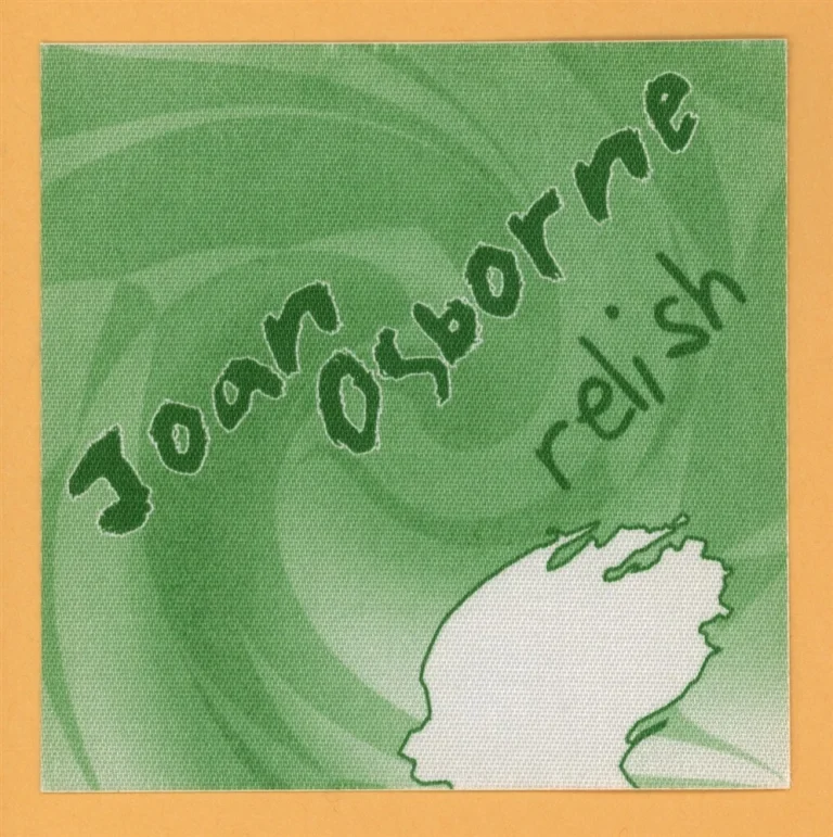 Joan Osborne 1996 Relish Concert Tour MEDIA Backstage Pass
