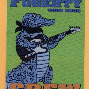 John Fogerty 2005 Deja Vu Concert Tour CREW Backstage Pass