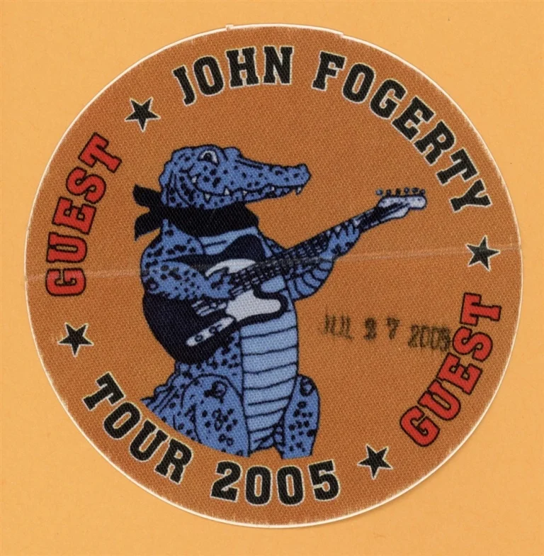 John Fogerty 2005 Deja Vu Concert Tour GUEST Backstage Pass
