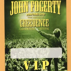 John Fogerty 2007 Revival Concert Tour VIP Backstage Pass