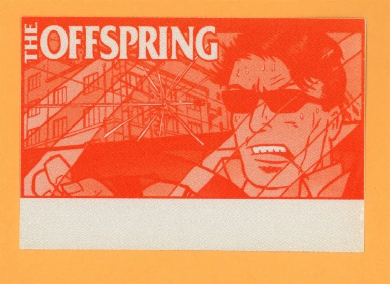 The Offspring 2003 Splinter Concert Tour All Access Backstage Pass