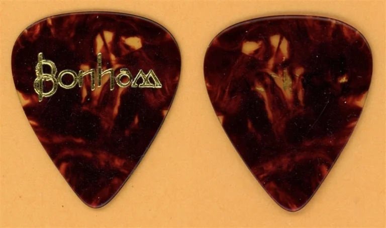 Bonham Ian Hattan Vintage Guitar Pick - 1989 Disregard of Timekeeping Tour
