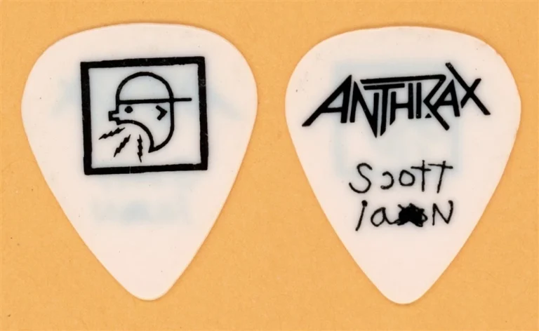 Anthrax Scott Ian Vintage Guitar Pick - 1993 Sound of White Noise Tour